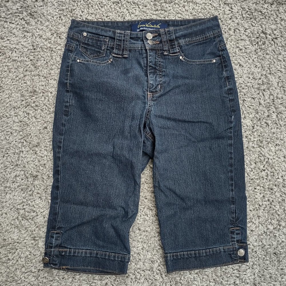 Gloria Vanderbuilt Shorts Womens 6 High Rise